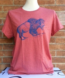 Image of INK BUFFALO - Heathered Red (w)