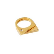 Image of Stackable Edge Ring with Stone