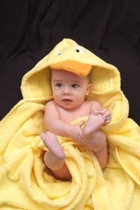 Image of Ducky Hooded Towel - Infant Size