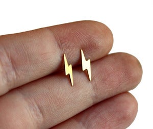 Image of Lightning Bolt Studs