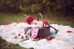 Image of Strawberry Beanie