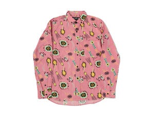 Image of bal "NO.T.V. SKETCH RAYON BD SHIRT" / Salmon Pink