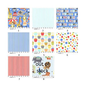 Image of custom circus party 2 piece set