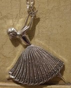 Image of i want to be a ballet dancer when i grow up necklace