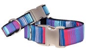 Image of Indigo Stripe - Dog Collar in the category  on UncommonPaws.com