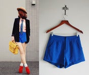 Image of blue shorts L