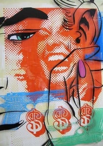 Image of MARK GEORGE & TONY RODRIGUES "Untitled Scenario #1" ORIGINAL