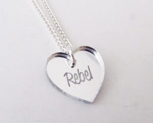 Image of Rebel Necklace - Silver