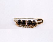 Black Onyx Chain Pin