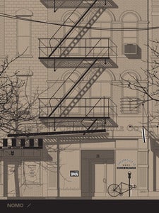 Image of 2013 ARTCRANK Chicago Screenprint