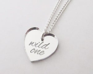 Image of Wild One Necklace - Silver