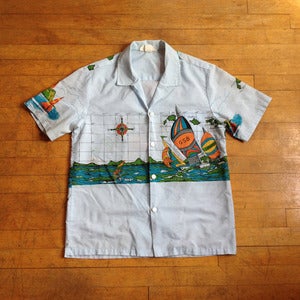 Sailboat Hawaiian Shirt