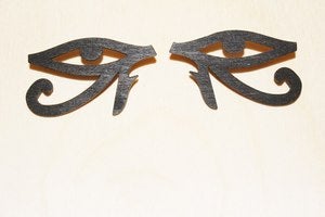Image of EYE OF HORUS STUDS