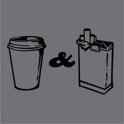 Image of coffee and cigarettes
