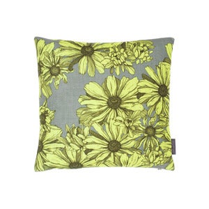 Image of Hand-illustrated Cushion | Cosmo Floribunda - Margarita...