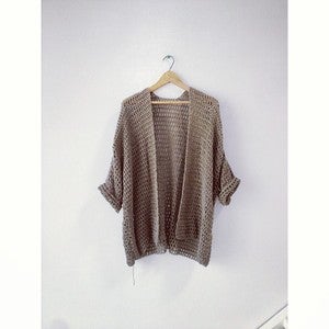 Image of Crochet Jacket | Clay