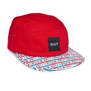 Image of HUF Fuck It Volley Cap Red