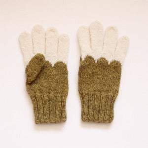 Image of Granliden Mittens: Moss/Green