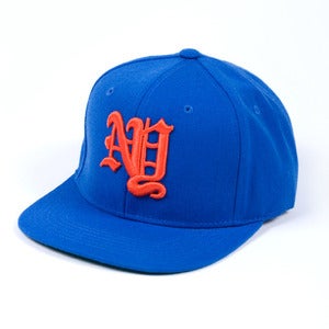 Image of New York OE Snapback Cap (Blue)