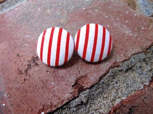 Image of Misc Button Earring Styles