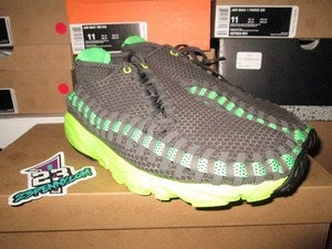 Image of Air Footscape Woven Chukka "Midnight Fog/Poison Green"