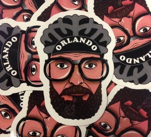 Image of Cyclist Stickers