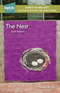 Image of The Nest Quilt digital pattern (downloadable PDF pattern)