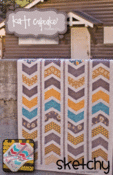 Image of Scetchy Quilt ~ Paper Pattern