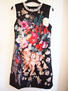 Image of Baroque floral renaissance lace dress