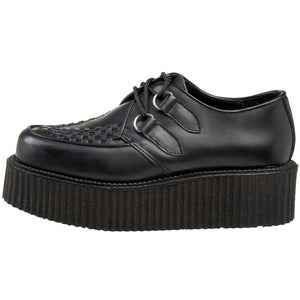 Image of Demonia Creeper 402 black leather 