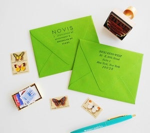 Image of New Personalized Address Stamp