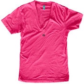Image of Nick Every Lady V-neck (super pink)