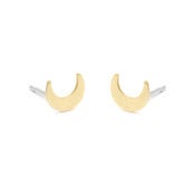 Image of Gold Moon Earrings