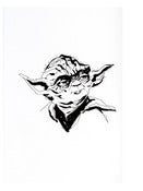 Image of Yoda Original Drawing