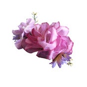 Image of Vanessa Purple Rose Bandeau