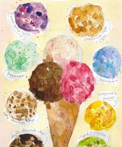 Image of Ice Cream Giclee Print