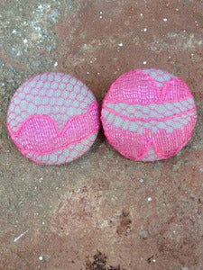 Image of Lily Lace Button Earring Collection 3