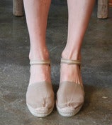 Image of Natural Wedge Espadrille