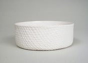 Image of large low basket bowl