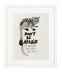 Image of Print#16 - Monkey on the rainbow