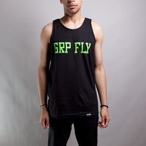 Image of Neon Tank  black 