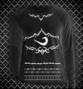 Image of Tribal SWIISH™ Black Long Sleeve Performance Tee