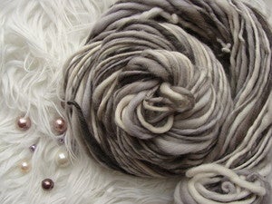 Image of Handspun Merino Wool - Lil Yin and Yang