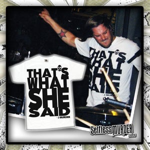 Image of She Said (white)