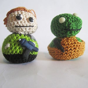 Image of Ode to "Arena," Captain Kirk and Gorn set