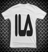 Image of ILA™ Brand White Logo T-Shirt