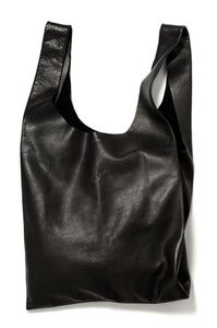 Image of BAGGU Meadium Leather Bag