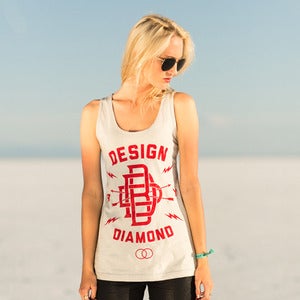 Image of "DbD monogram" Womens Unisex tank