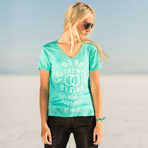 Image of "Authentic" Women's V neck