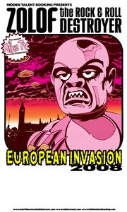 Image of Zolof/Mike TV Tour Poster!